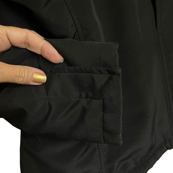 Andrew Marc THERMOLITE Faux Fur Lined Jacket Coat. Black Size S #1117 - Picture 4 of 8